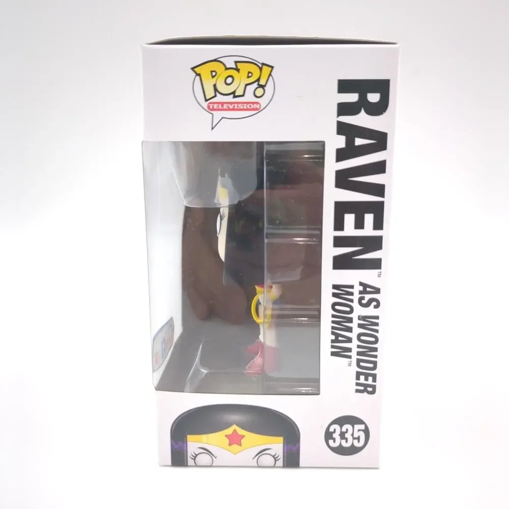 Funko Pop! Television Teen Titans Go! Raven as Wonder Woman #335 Toys R Us
